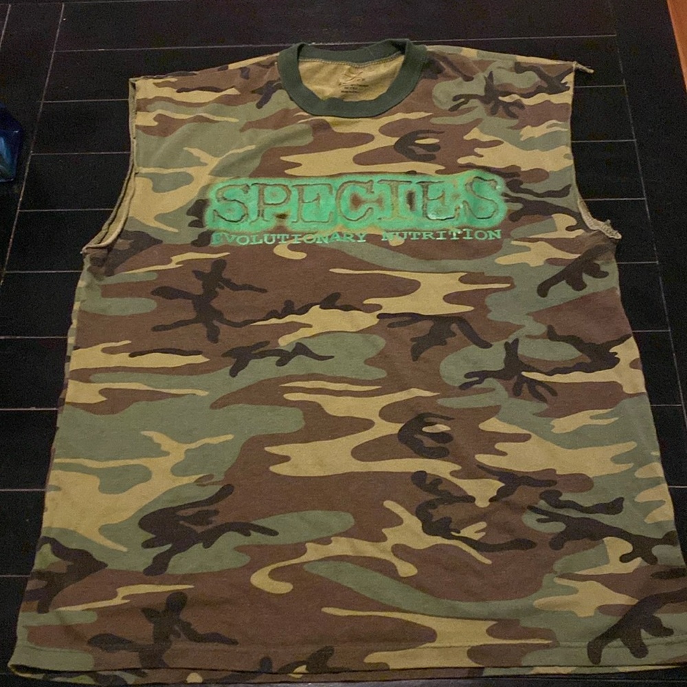 Rothco camo Species muscle tank top, size mens XL